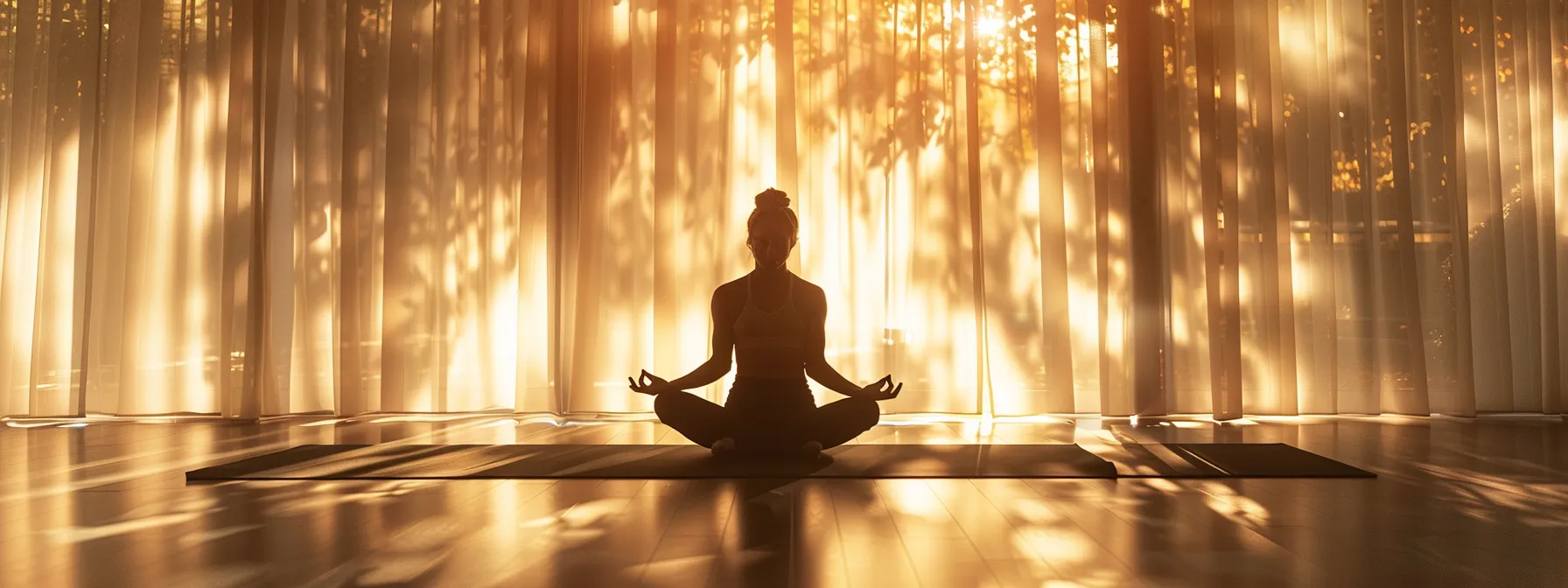 a person in bhujangasana pose, surrounded by soft light, meditating in a serene yoga studio to enhance chakra health.